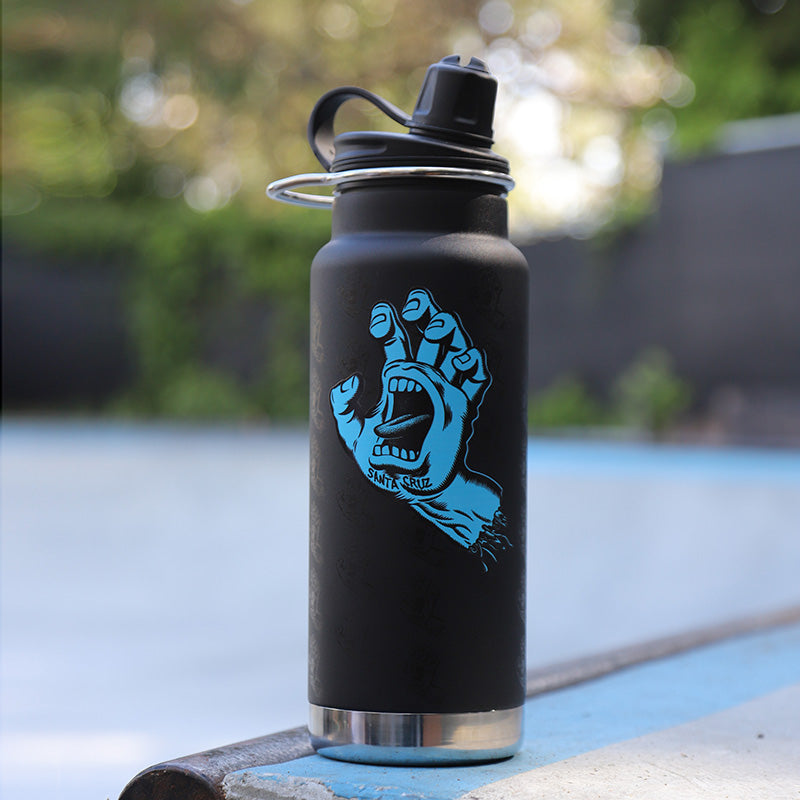 32oz-tkwide-with-chug-cap-santa-cruz-screaming-hand-d8 32oz_tkwide_chug_water_bottle_santacruz_screaming_hand_skatepark.jpg
